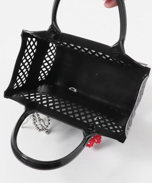 RODE SKO（ロデスコ）の「チャームセットジェリーバッグ（ハンドバッグ・レディース・クリア/ライトブルー/ブラック・ONE）」の17枚目の写真