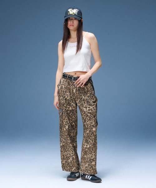 X-girl（エックスガール）の「MULTI WAY STRING CAMISOLE（キャミソール・レディース・ブラック/ホワイト/ベージュ・ONE SIZE）」の6枚目の写真