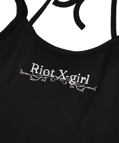 X-girl（エックスガール）の「MULTI WAY STRING CAMISOLE（キャミソール・レディース・ブラック/ホワイト/ベージュ・ONE SIZE）」の13枚目の写真