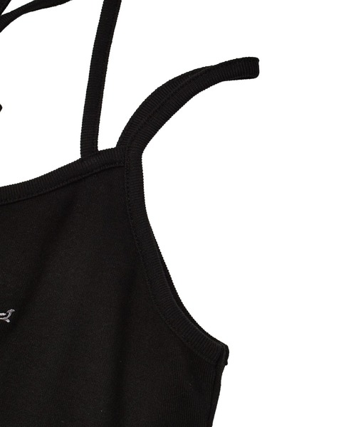 X-girl（エックスガール）の「MULTI WAY STRING CAMISOLE（キャミソール・レディース・ブラック/ホワイト/ベージュ・ONE SIZE）」の14枚目の写真