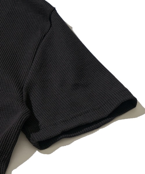 TETE HOMME(テットオム)の「展開店舗限定 サーマル クルーネックショートスリーブTシャツ(Tシャツ/カットソー・メンズ・ホワイト/ネイビー/ブラック・MEDIUM/LARGE/X-LARGE)」の8枚目の写真