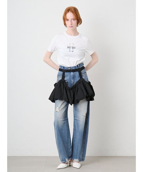 SORIN（ソリン　）の「harness Skirt Belt/ハーネススカートベルト（スカート・レディース・ブラック/チェック・38）」の3枚目の写真