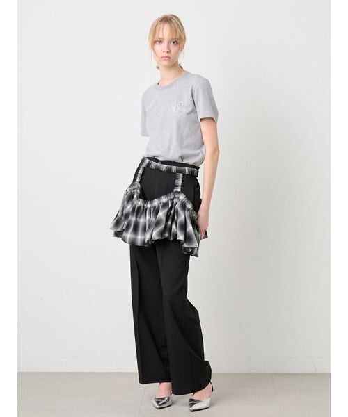 SORIN（ソリン　）の「harness Skirt Belt/ハーネススカートベルト（スカート・レディース・ブラック/チェック・38）」の8枚目の写真
