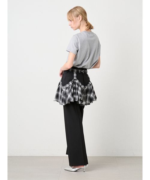 SORIN（ソリン　）の「harness Skirt Belt/ハーネススカートベルト（スカート・レディース・ブラック/チェック・38）」の9枚目の写真