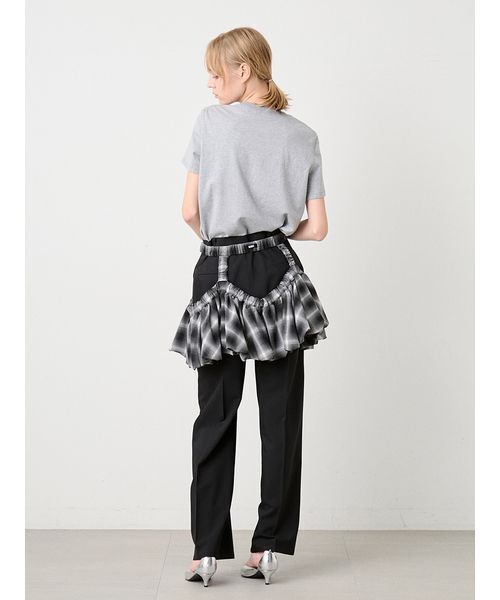 SORIN（ソリン　）の「harness Skirt Belt/ハーネススカートベルト（スカート・レディース・ブラック/チェック・38）」の10枚目の写真