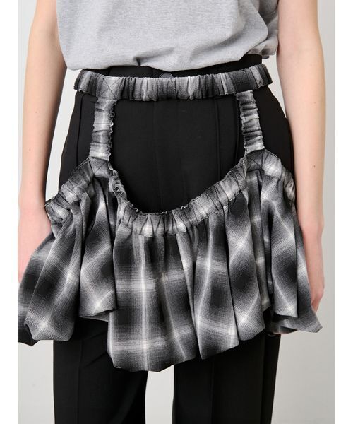 SORIN（ソリン　）の「harness Skirt Belt/ハーネススカートベルト（スカート・レディース・ブラック/チェック・38）」の13枚目の写真