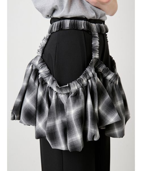SORIN（ソリン　）の「harness Skirt Belt/ハーネススカートベルト（スカート・レディース・ブラック/チェック・38）」の14枚目の写真