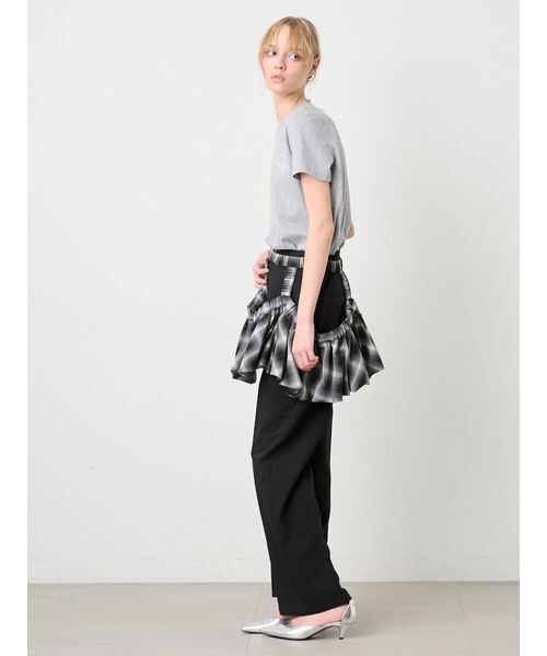 SORIN（ソリン　）の「harness Skirt Belt/ハーネススカートベルト（スカート・レディース・ブラック/チェック・38）」の18枚目の写真