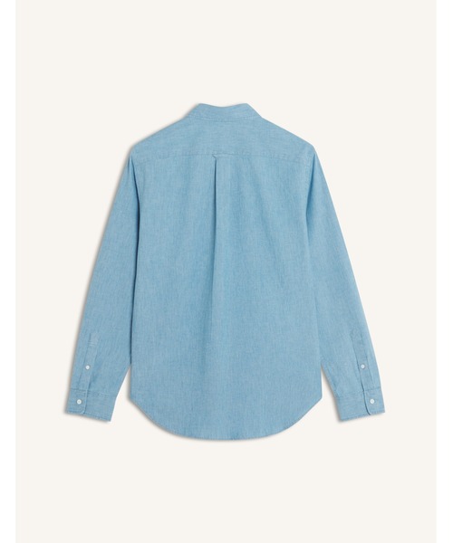 Maison Kitsune（メゾンキツネ）の「PROFILE FOX REGULAR SHIRT（シャツ/ブラウス・メンズ・ライトブルー・L/M/S/XL/XS）」の3枚目の写真