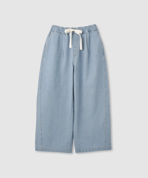 NAVY(ネイビー)の「【NAVY】11ozコットンデニム イージーバルーンワイドパンツ(デニムパンツ・レディース・ブルー/グレー/ライトブルー・M/L)」の19枚目の写真