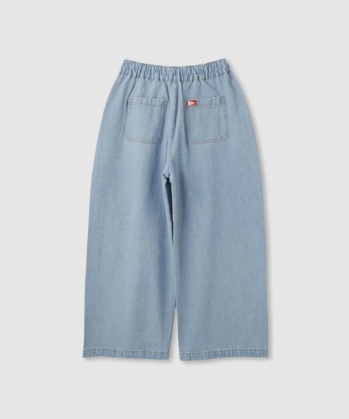 NAVY(ネイビー)の「【NAVY】11ozコットンデニム イージーバルーンワイドパンツ(デニムパンツ・レディース・ブルー/グレー/ライトブルー・M/L)」の22枚目の写真