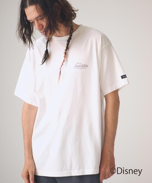 ADAM PATEK(アダムパテック)の「ADAMPATEK/【ADAMPATEK /Snow White and the Seven Dwarfs 】circleT(Tシャツ/カットソー・メンズ・ホワイト/ブラック・1/2)」の6枚目の写真