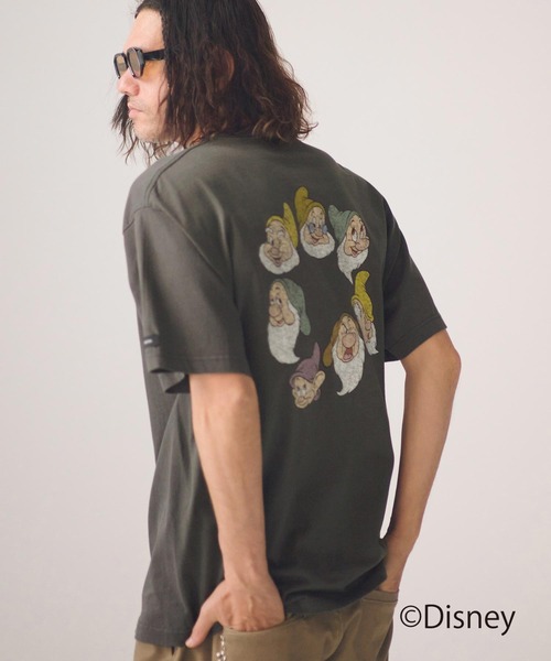 ADAM PATEK(アダムパテック)の「ADAMPATEK/【ADAMPATEK /Snow White and the Seven Dwarfs 】circleT(Tシャツ/カットソー・メンズ・ホワイト/ブラック・1/2)」の11枚目の写真