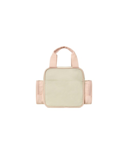EMIS(イミス)の「NYLON COLOR-BLOCK TOTE BAG(トートバッグ・レディース・レッド/ブラウン/ベージュ/チャコール・FREE)」の5枚目の写真