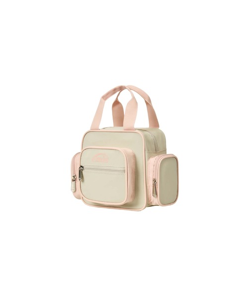 EMIS(イミス)の「NYLON COLOR-BLOCK TOTE BAG(トートバッグ・レディース・レッド/ブラウン/ベージュ/チャコール・FREE)」の7枚目の写真