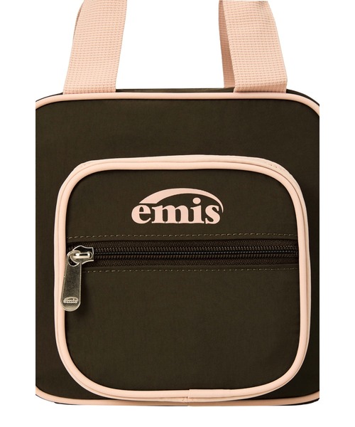 EMIS(イミス)の「NYLON COLOR-BLOCK TOTE BAG(トートバッグ・レディース・レッド/ブラウン/ベージュ/チャコール・FREE)」の15枚目の写真