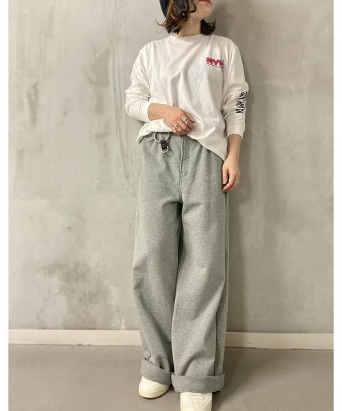 upperhights(アッパーハイツ)の「upper hights(アッパーハイツ)THE LIDDY/イージーパンツ(その他パンツ・レディース・グレー系その他3/ベージュ・24)」の14枚目の写真