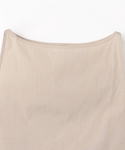 BASERANGE（ベースレンジ）の「Baserange/ベースレンジ DECTI TOP / TSDE-PO-SP26 / ノースリーブトップス（キャミソール・レディース・ベージュ・SMALL）」の3枚目の写真