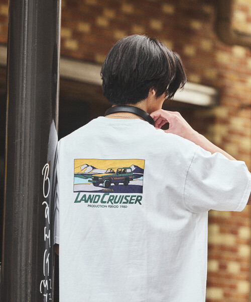 セール】リラックスフィット ランクル60 バックプリント ショート