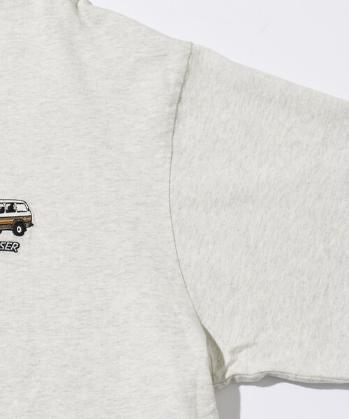 FREAK'S STORE(フリークスストア)の「リラックスフィット ランクル60 バックプリント ショートスリーブ クルーネックTシャツ/ランドクルーザー(Tシャツ/カットソー・メンズ・ライトグレー/ブラック/ベージュ/ホワイト/オリーブ・MEDIUM/LARGE/SMALL)」の11枚目の写真