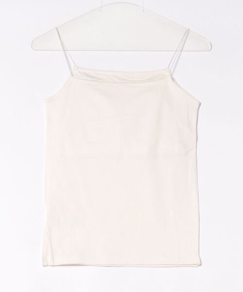 Ungrid（アングリッド）の「パット付きスクエアキャミソール（キャミソール・レディース・ブラウン/アイボリー/ブラック・FREE）」の4枚目の写真