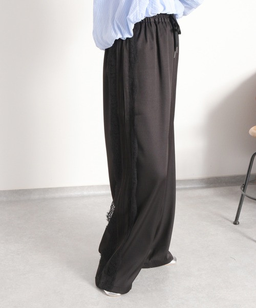 cepo（セポ）の「ピンタックレースパンツ（その他パンツ・レディース・チャコール/ブラック・M）」の15枚目の写真