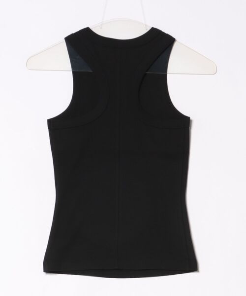 allureville（アルアバイル）の「ＦＬＯＲＥ　ＦＬＯＲＥ　ＨＡＮＮＡＨ　ＴＡＮＫ（Tシャツ/カットソー・レディース・ブラック/ホワイト・1）」の3枚目の写真