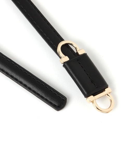 GLOBAL WORK（グローバルワーク）の「ピンレスキレイ目細ベルト/659186（ベルト・レディース・ダークブラウン/ブラウン系その他7/ブラック/シルバー/ブラック系その他・FREE）」の7枚目の写真