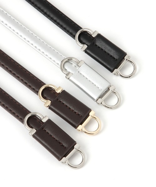 GLOBAL WORK（グローバルワーク）の「ピンレスキレイ目細ベルト/659186（ベルト・レディース・ダークブラウン/ブラウン系その他7/ブラック/シルバー/ブラック系その他・FREE）」の8枚目の写真