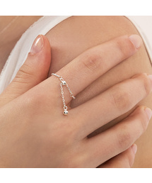 HEI（ヘイ）の「[sv925] cutting ball chain ring（リング）」