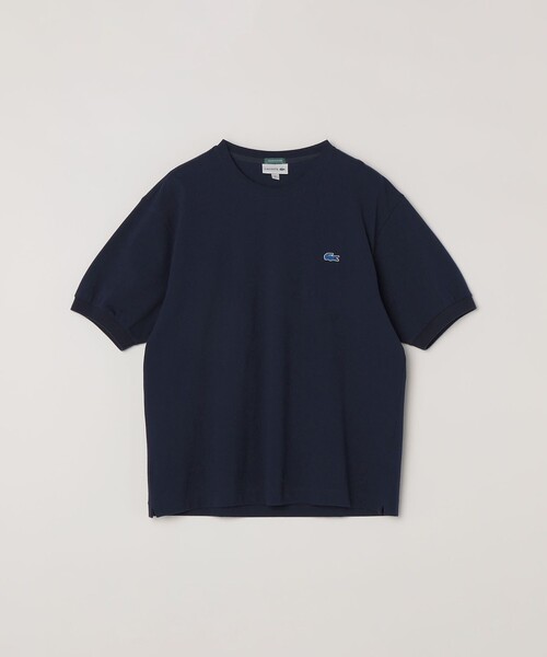 LACOSTE(ラコステ)の「【SHIPS any別注】LACOSTE: ワンポイント ロゴ ピケ クルーネック Tシャツ 26SS◇(Tシャツ/カットソー・メンズ・ベージュ/ネイビー/ホワイト・X-LARGE/LARGE/MEDIUM/XX-LARGE)」の8枚目の写真