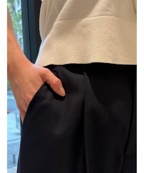 BROOKS BROTHERS(ブルックスブラザーズ)の「Brooks Brothers Explorer ウール ワイドレッグ プリーテッド ドレスパンツ(スラックス・レディース・ネイビー・0/2/4/6)」の15枚目の写真