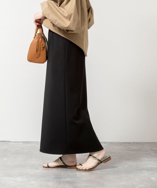 NOLLEY’S Sophi(ノーリーズソフィ)の「《セットアップ対応》ウォッシャブルマルチファンクションタイトスカート(スカート・レディース・ブラック/オフホワイト・34/36/38/40)」の8枚目の写真