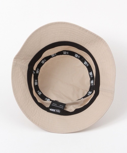 NEW ERA（ニューエラ）の「【NEW ERA(ニューエラ)】コットンタイプライターバケットハット（ハット・メンズ・ブラック/アイボリー・FREE）」の6枚目の写真