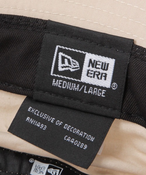 NEW ERA（ニューエラ）の「【NEW ERA(ニューエラ)】コットンタイプライターバケットハット（ハット・メンズ・ブラック/アイボリー・FREE）」の9枚目の写真