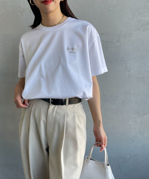 NUNKI 品牌刺繡Logo短袖T恤