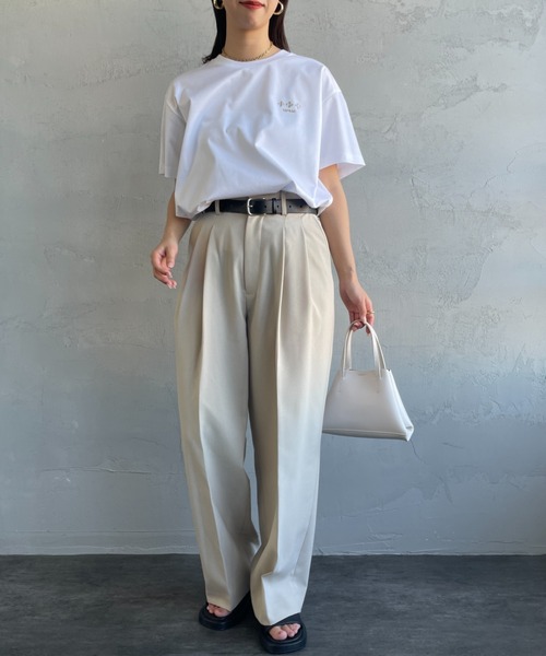 NUNKI 品牌刺繡Logo短袖T恤