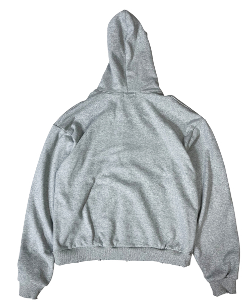 SK8ER ROCK（スケーターロック）の「Camouflage 88 Damage Sweat Hood Zip-up ((Melange gray))（パーカー・レディース・その他・FREE）」の2枚目の写真