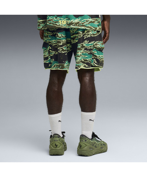 PUMA(プーマ)の「PUMA プーマ ユニセックス バスケットボール LA FRANCE サプライ テリーショー(その他パンツ・メンズ・グリーン系その他・LARGE/MEDIUM/X-SMALL/SMALL/X-LARGE)」の2枚目の写真
