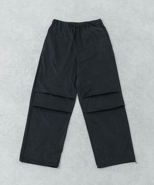 URBAN RESEARCH（アーバンリサーチ）の「WASHABLE CUPRO OVER PANTS（その他パンツ・メンズ・ブラック/ベージュ系その他・LARGE/MEDIUM）」の2枚目の写真