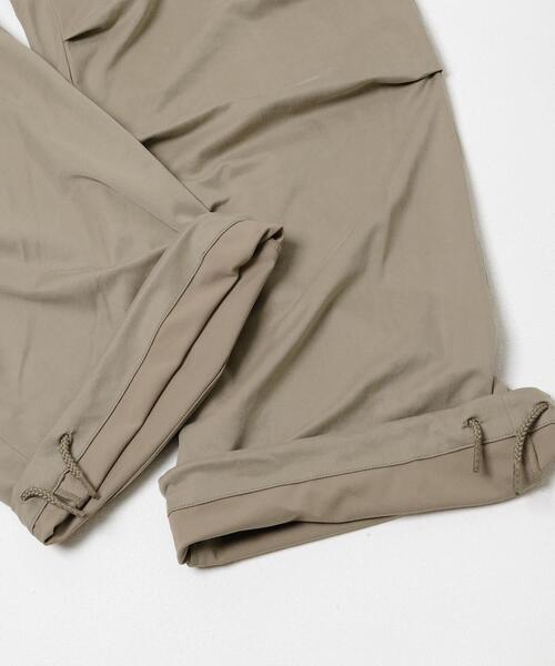 URBAN RESEARCH（アーバンリサーチ）の「WASHABLE CUPRO OVER PANTS（その他パンツ・メンズ・ブラック/ベージュ系その他・LARGE/MEDIUM）」の6枚目の写真
