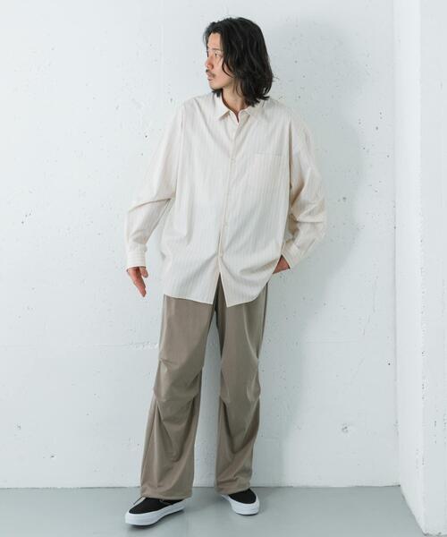 URBAN RESEARCH(アーバンリサーチ)の「『洗濯可』WASHABLE CUPRO OVER PANTS(その他パンツ・メンズ・ブラック/ベージュ系その他・LARGE/MEDIUM)」の16枚目の写真