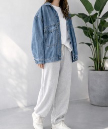 Amulet（アミュレット）の「ゆったり着られてこなれ感をプラス◎ オーバーサイズデニムライクジャケット（デニムジャケット）」