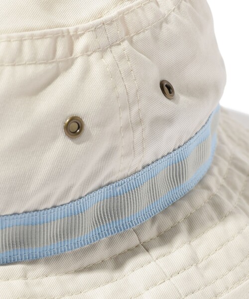 BEAMS PLUS（ビームスプラス）の「Pork Pie Hat（ハット・メンズ・オフホワイト/ベージュ・ONE SIZE）」の6枚目の写真