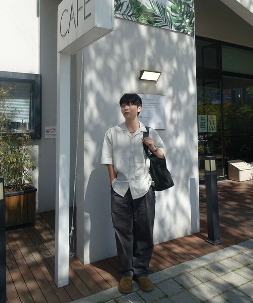 NONBLANK(ノンブランク)の「ストライプシアサッカーシャツ_IVORY(シャツ/ブラウス・レディース・その他・SMALL/MEDIUM/LARGE/X-LARGE/XX-LARGE)」の16枚目の写真