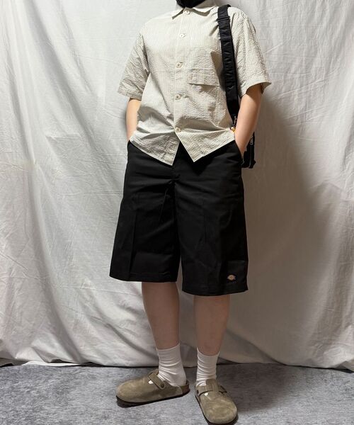 NONBLANK(ノンブランク)の「ストライプシアサッカーシャツ_IVORY(シャツ/ブラウス・レディース・その他・SMALL/MEDIUM/LARGE/X-LARGE/XX-LARGE)」の20枚目の写真