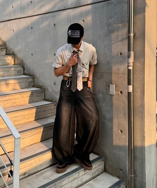 NONBLANK(ノンブランク)の「ストライプシアサッカーシャツ_IVORY(シャツ/ブラウス・レディース・その他・SMALL/MEDIUM/LARGE/X-LARGE/XX-LARGE)」の21枚目の写真