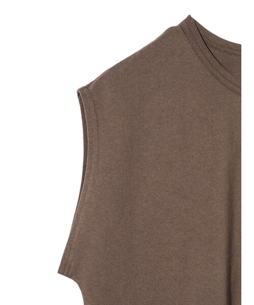 MIDIUMISOLID(ミディウミソリッド)の「MIDIUMISOLID for Ladies フレンチスリーブプルオーバー(Tシャツ/カットソー・レディース・ブルー/ブラウン/ブラック/キナリ・FREE)」の20枚目の写真