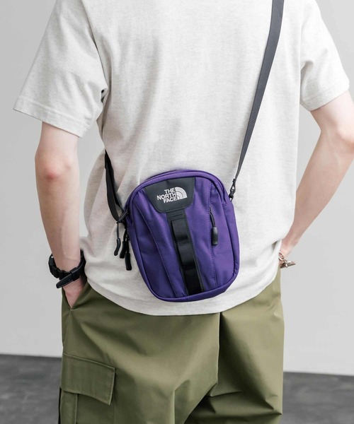 THE NORTH FACE(ザノースフェイス)の「THE NORTH FACE ザ・ノースフェイス BIG SHOT CROSS BAG ワンポイントロゴ刺繍ショルダーバッグ(ショルダーバッグ・メンズ・ダークパープル/ダークベージュ/ブラック・FREE)」の14枚目の写真