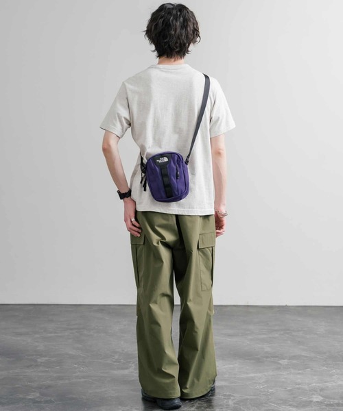 THE NORTH FACE(ザノースフェイス)の「THE NORTH FACE ザ・ノースフェイス BIG SHOT CROSS BAG ワンポイントロゴ刺繍ショルダーバッグ(ショルダーバッグ・メンズ・ダークパープル/ダークベージュ/ブラック・FREE)」の16枚目の写真